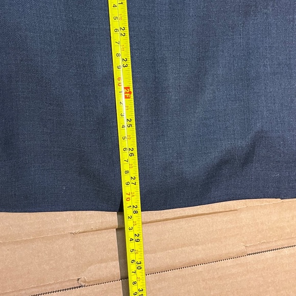 J Crew Ludlow Tollegno 1900 Wool Sport Coat Blazer - Men's Size 38S - Blue - Picture 9 of 9